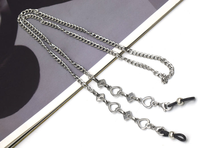 Stylish Metal Link Eyewear Chain Bowlift