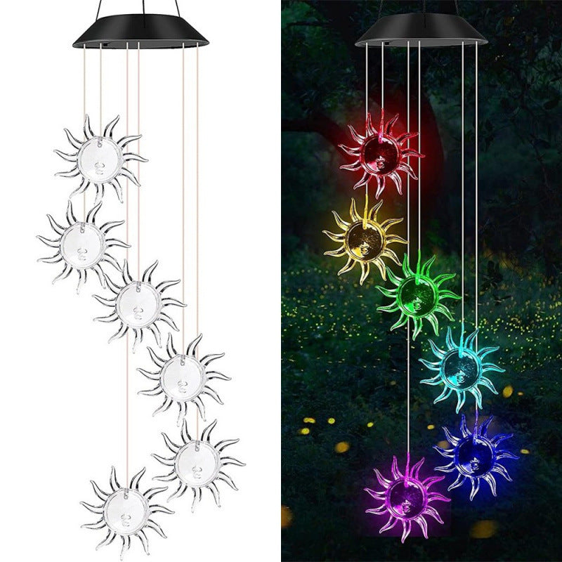 Decorative Flamingo Hanging Mobile Wind Chime Garden Ornament Bowlift