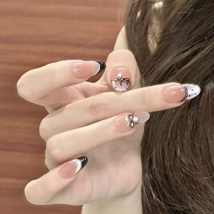 Elegant Artificial Nail Art Design Bowlift