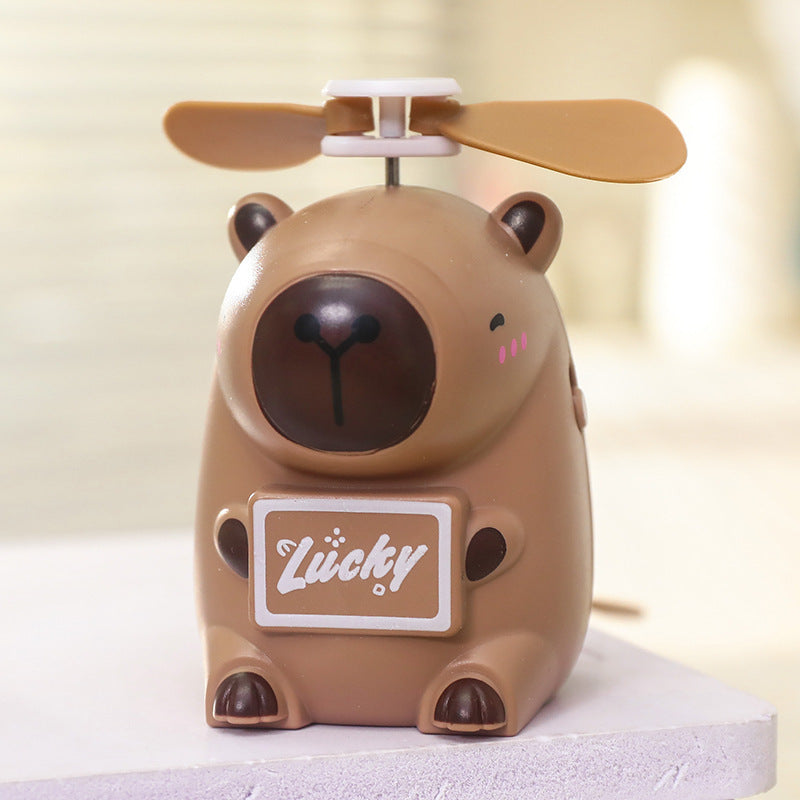 Unisex Funny Mini Fan in Animal Design Bowlift