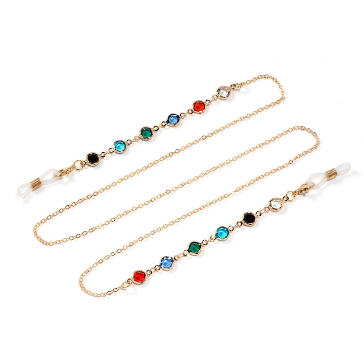 Decorative Crystal Eyewear Chain Bowlift