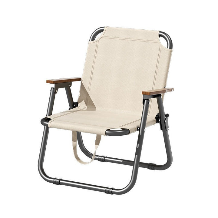 Women's Comfortable Folding Chair with Ergonomic Backrest and Stable Construction Bowlift