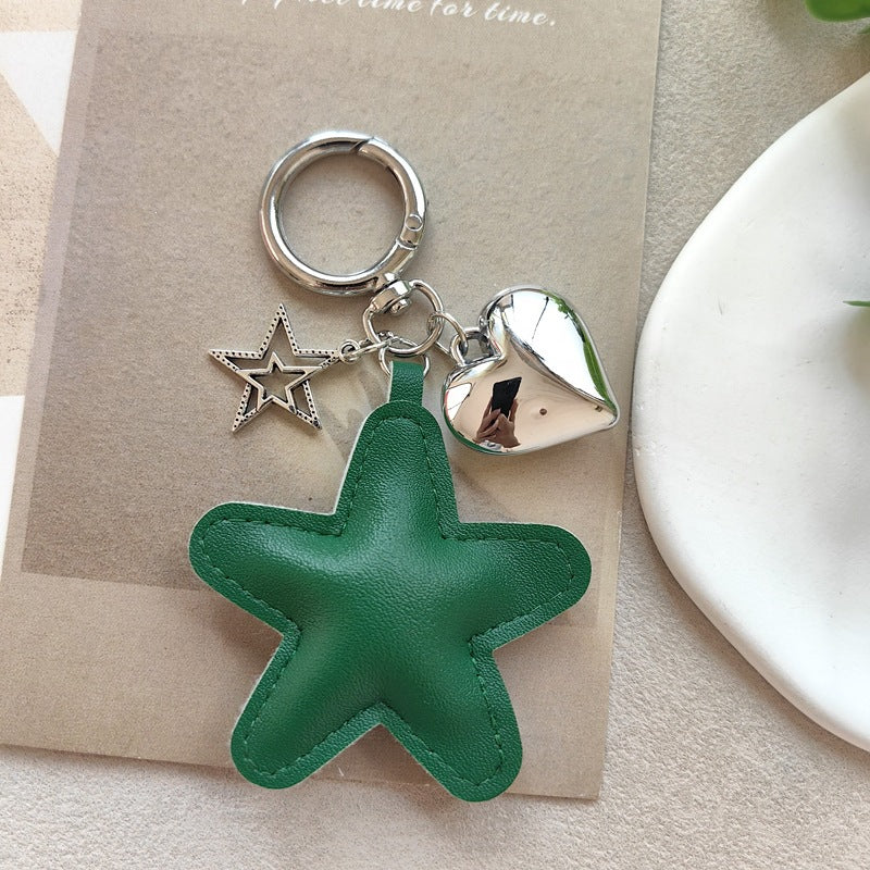 Keychain with star and heart design Bowlift