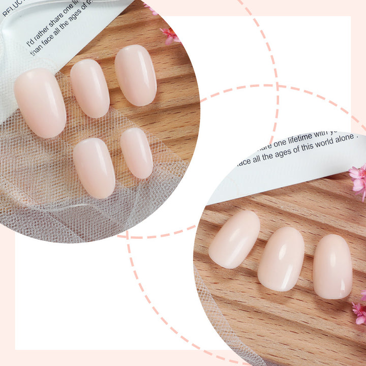 Premium Natural Press-On Nail Tips Bowlift