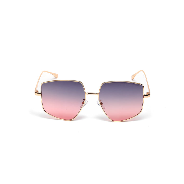 Women's square sunglasses with elegant metal frame Bowlift