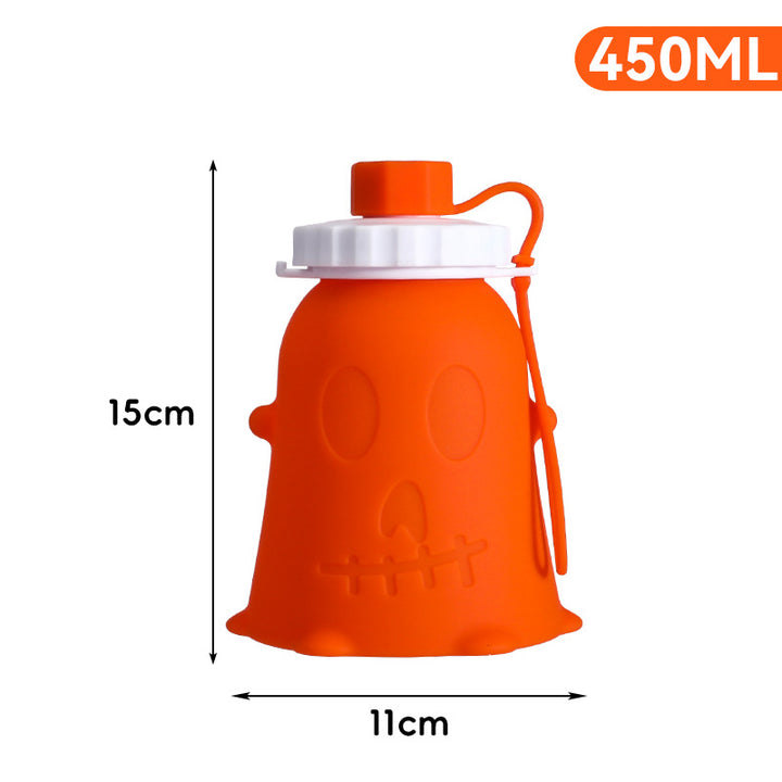 Women Creative Silicone Water Bottle Bowlift