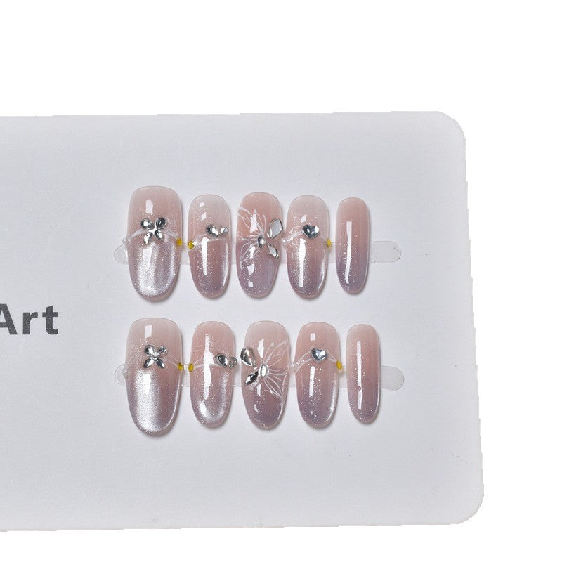 Decorative 3D Embellished Nail Extensions Bowlift