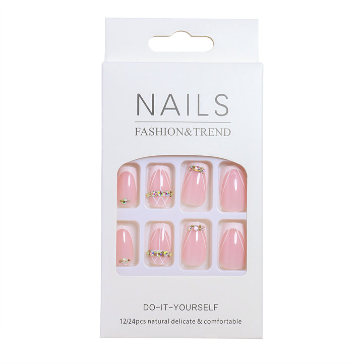 Elegant DIY Natural Look Press-On Nails Bowlift