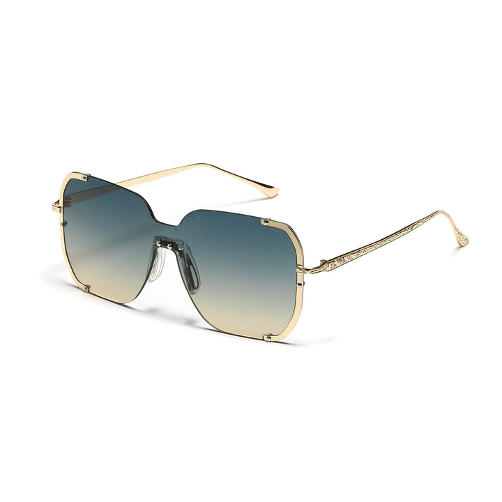 Women large stylish sun protection glasses Bowlift