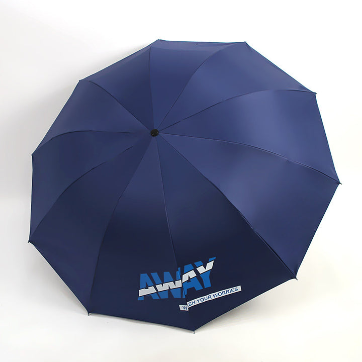 Women's Robust Umbrella with Wind Protection System Bowlift