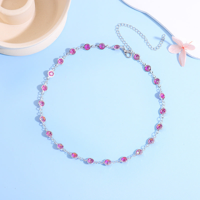 Sparkling Crystal Choker Necklace Bowlift