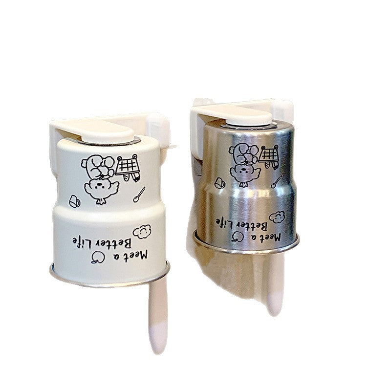 Wall-mounted toothbrush holder made of stainless steel Bowlift