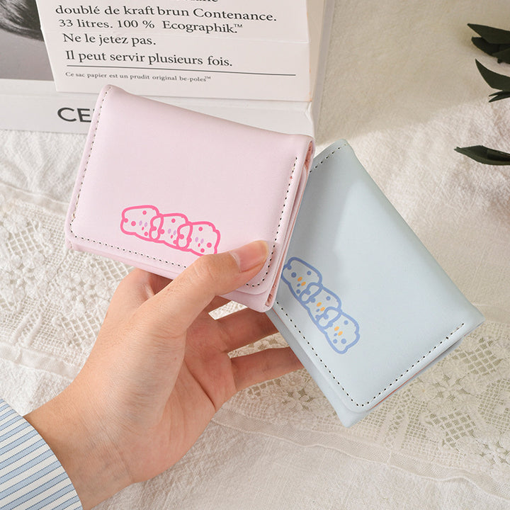 Cute Cartoon-Themed Card Wallet Bowlift