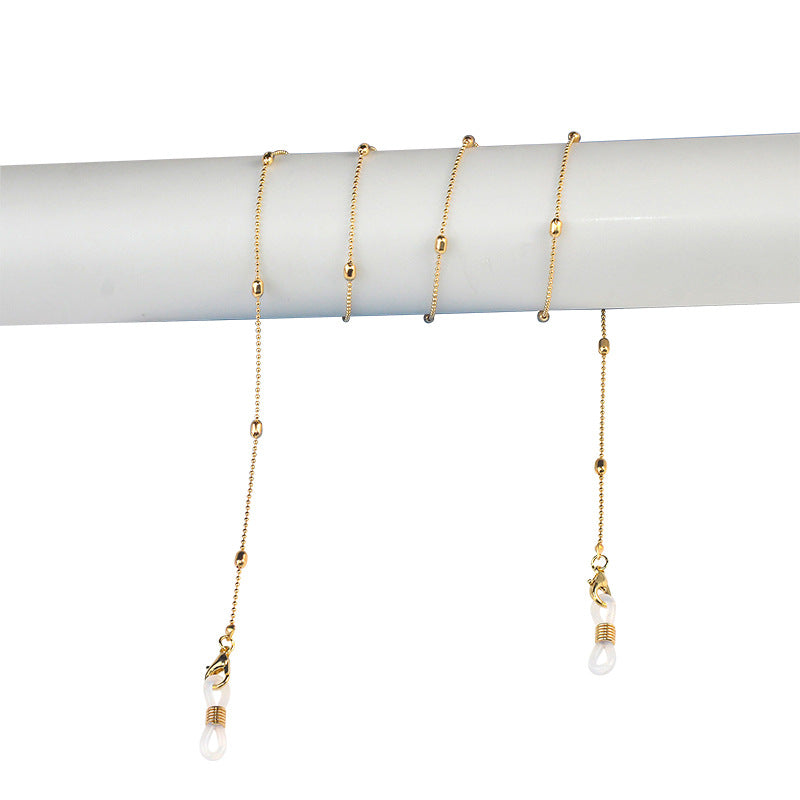 Sleek Minimalist Eyewear Chain Bowlift