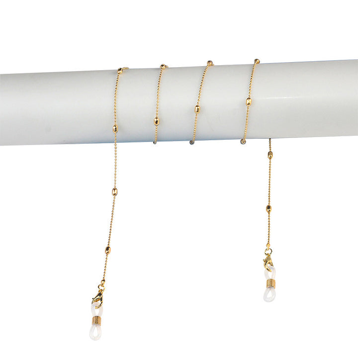 Sleek Minimalist Eyewear Chain Bowlift