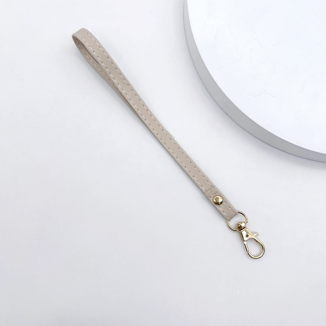 Durable Synthetic Leather Lanyard Bowlift