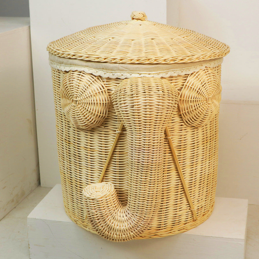 Playful laundry basket in elephant design Bowlift