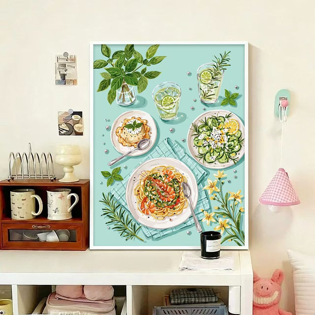 Culinary-Themed Decorative Wall Art Bowlift