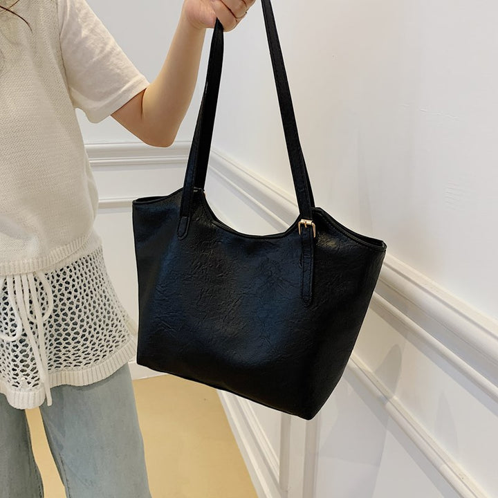 Spacious Everyday Shoulder Tote Bag Bowlift