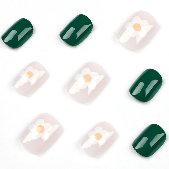 Artful Nail Art in Floral Design Bowlift