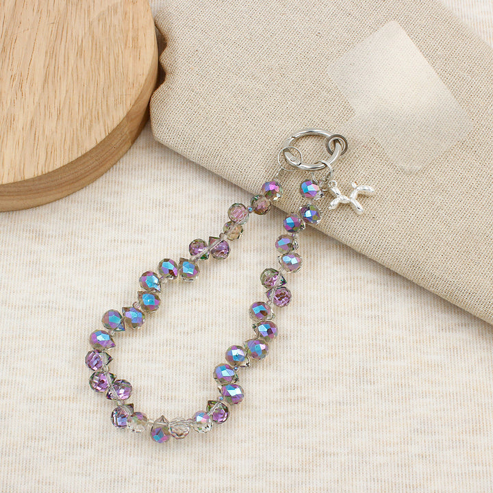 Crystal-Embellished Charm Bracelet Bowlift
