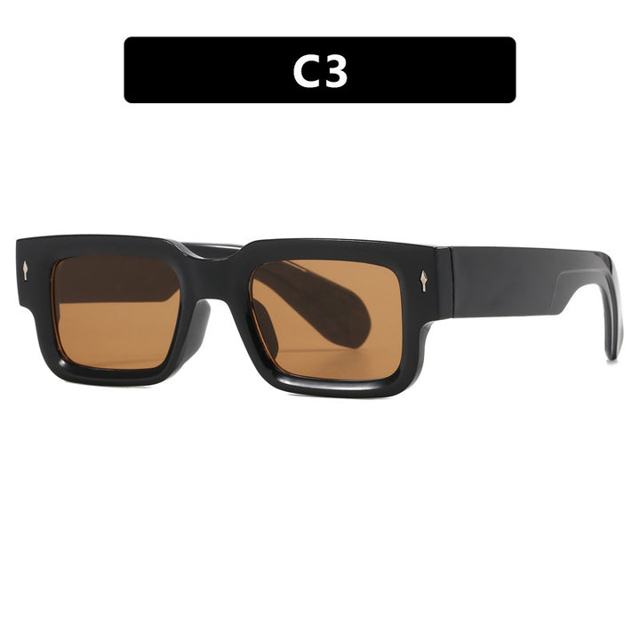 Women's fashionable square sunglasses with striking design Bowlift