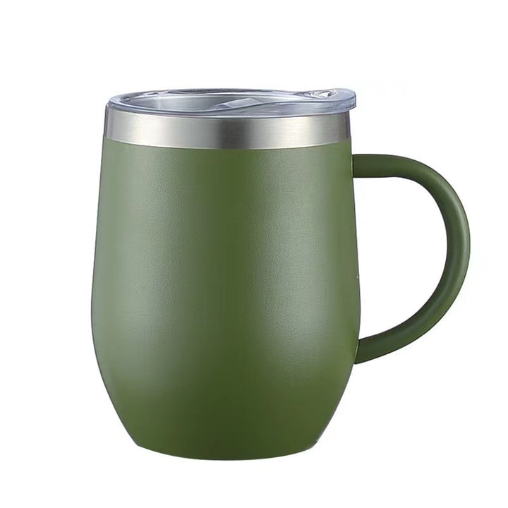 Ladies Insulated Coffee and Tea Mug with Comfortable Handle Bowlift