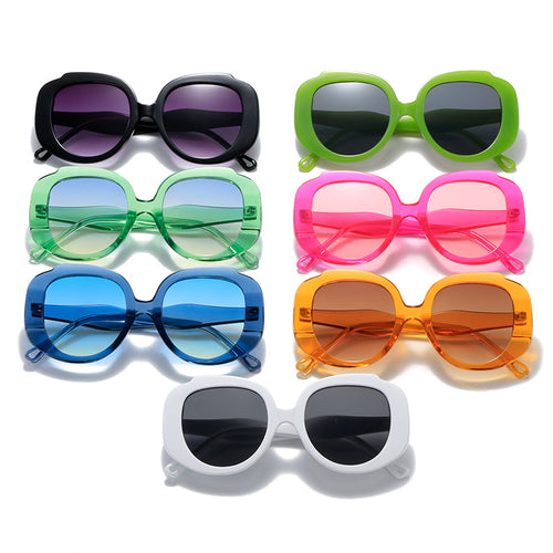 Women glamorous sunglasses with modern frame and UV protection Bowlift