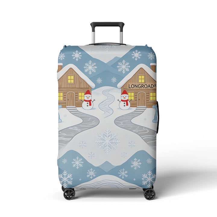 Women's suitcase cover with beach motif Bowlift