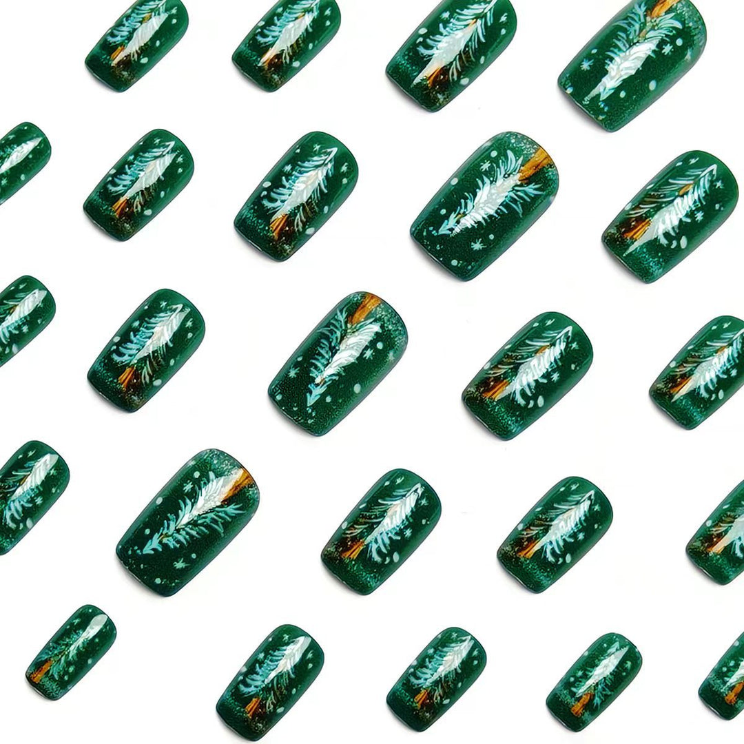 Festive Holiday Nail Art Bowlift
