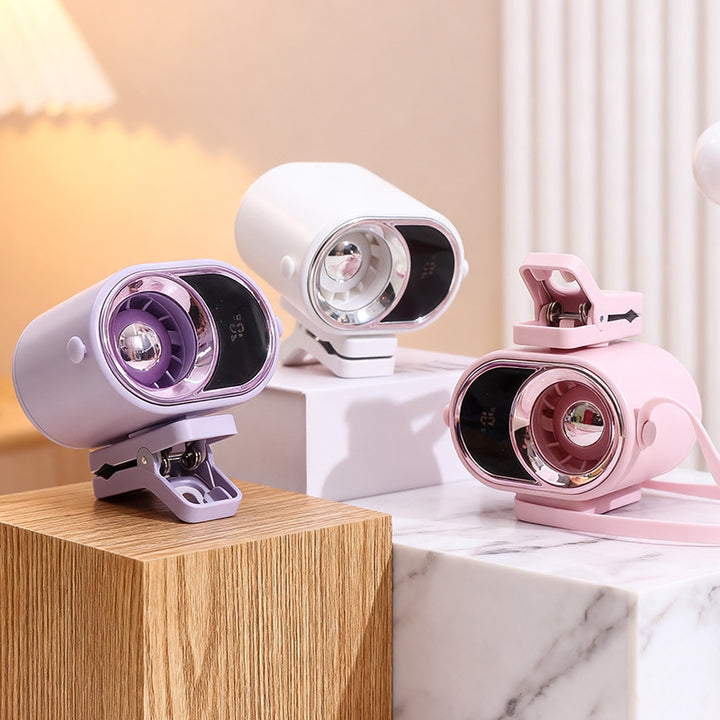Ladies Multifunctional Table Lamp with Fan Bowlift