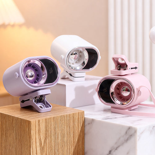 Ladies Multifunctional Table Lamp with Fan Bowlift