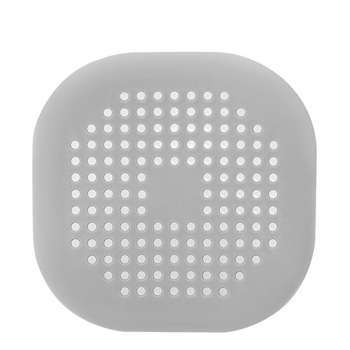 Flexible silicone sink drain strainer cover with anti-clog perforated design Bowlift