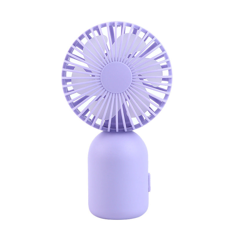 Unisex Portable Mini Handheld Fan with Flexible Tilt Mechanism Bowlift