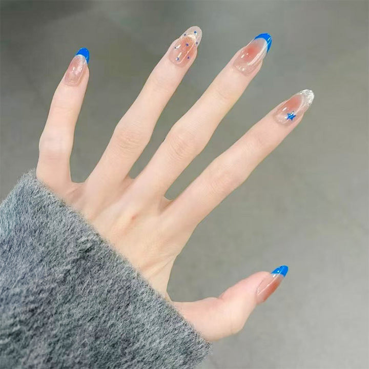 Whimsical Bunny-Themed Press-On Nail Art Set Bowlift