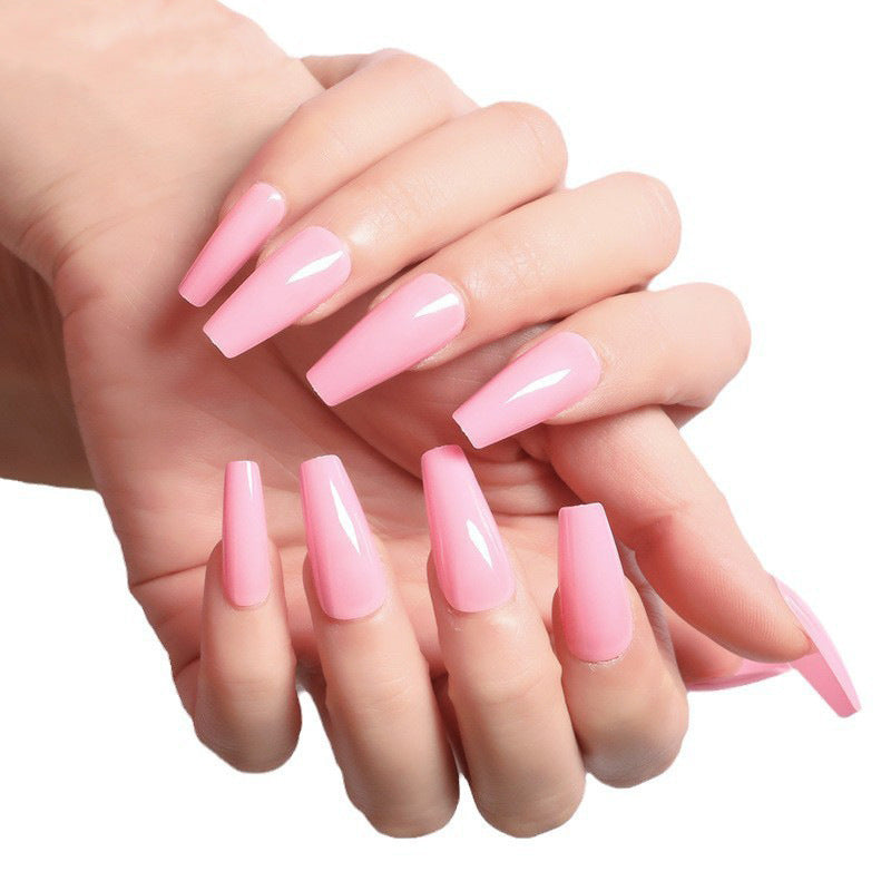 Long Sculpted Press-On Nails Bowlift