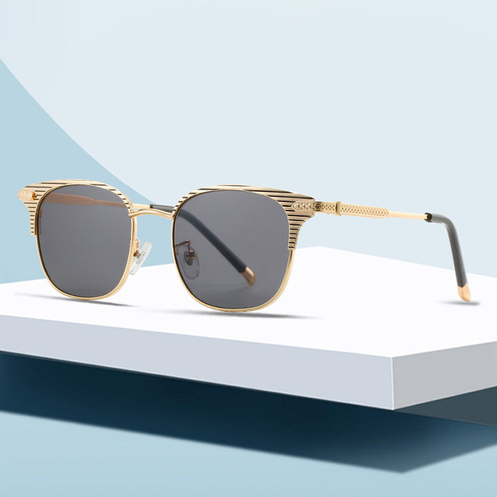 Ladies designer sunglasses with luxurious frame and mirrored lenses Bowlift