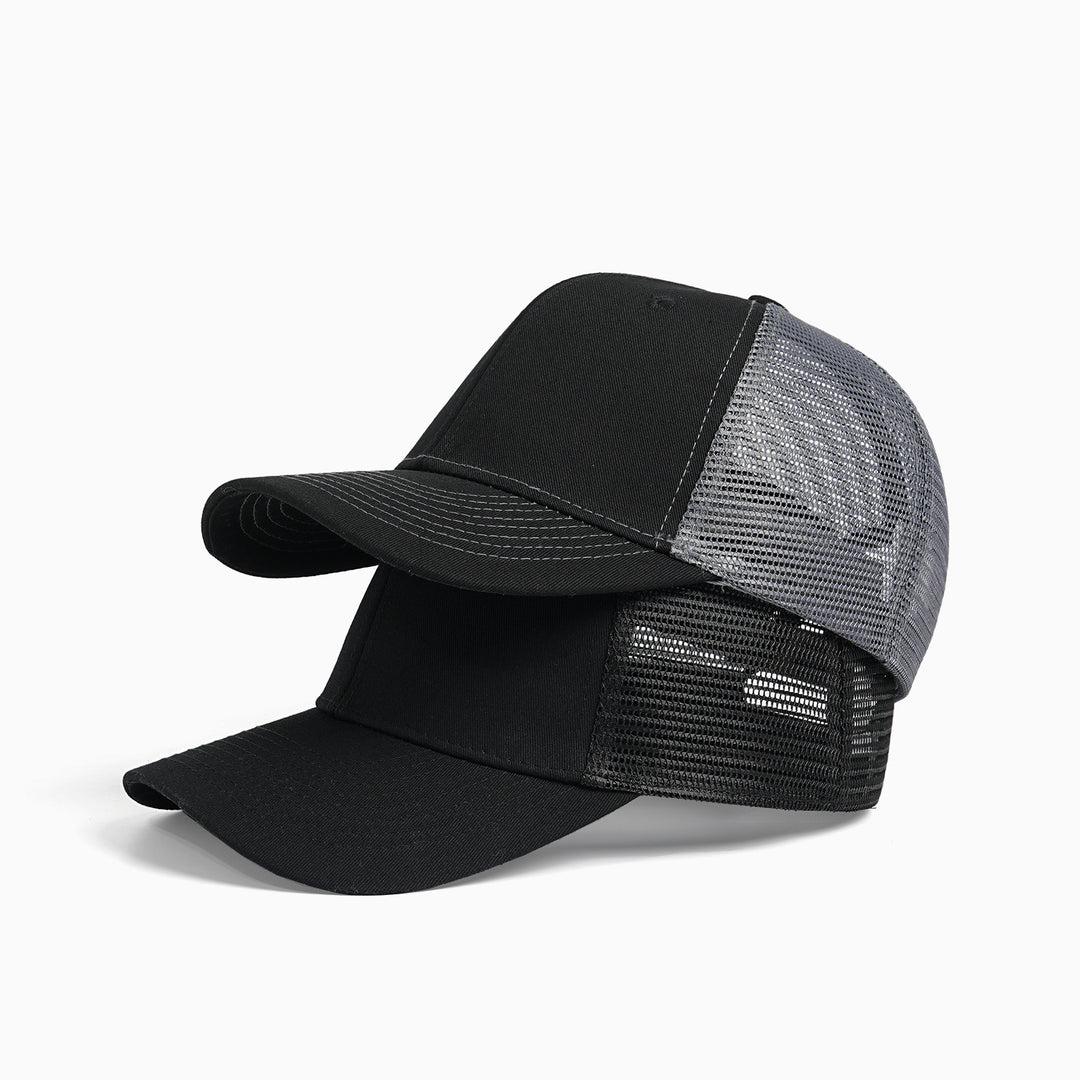 Unisex Trucker Cap with breathable mesh Bowlift