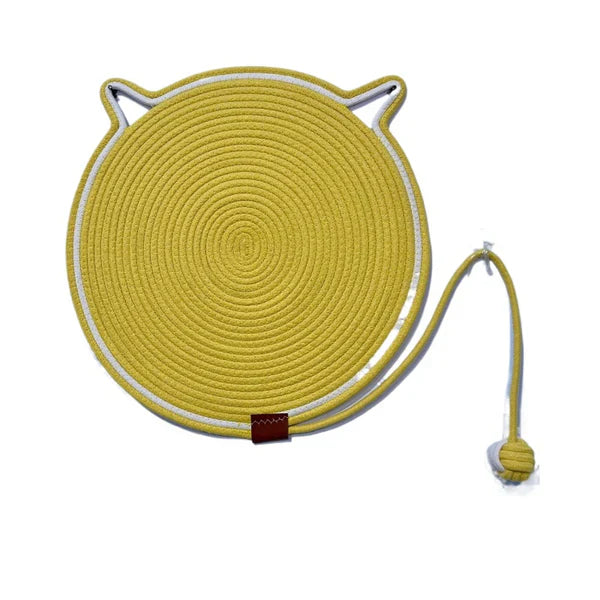 2-in-1 Cat Scratching Carpet & Play Mat Bowlift