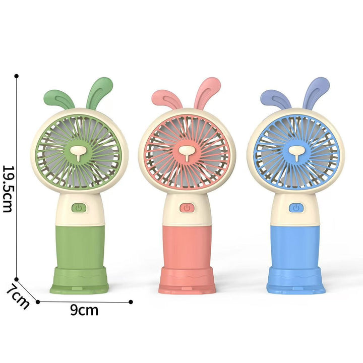 Unisex Handheld Fan with flexible design and integrated USB charging function Bowlift