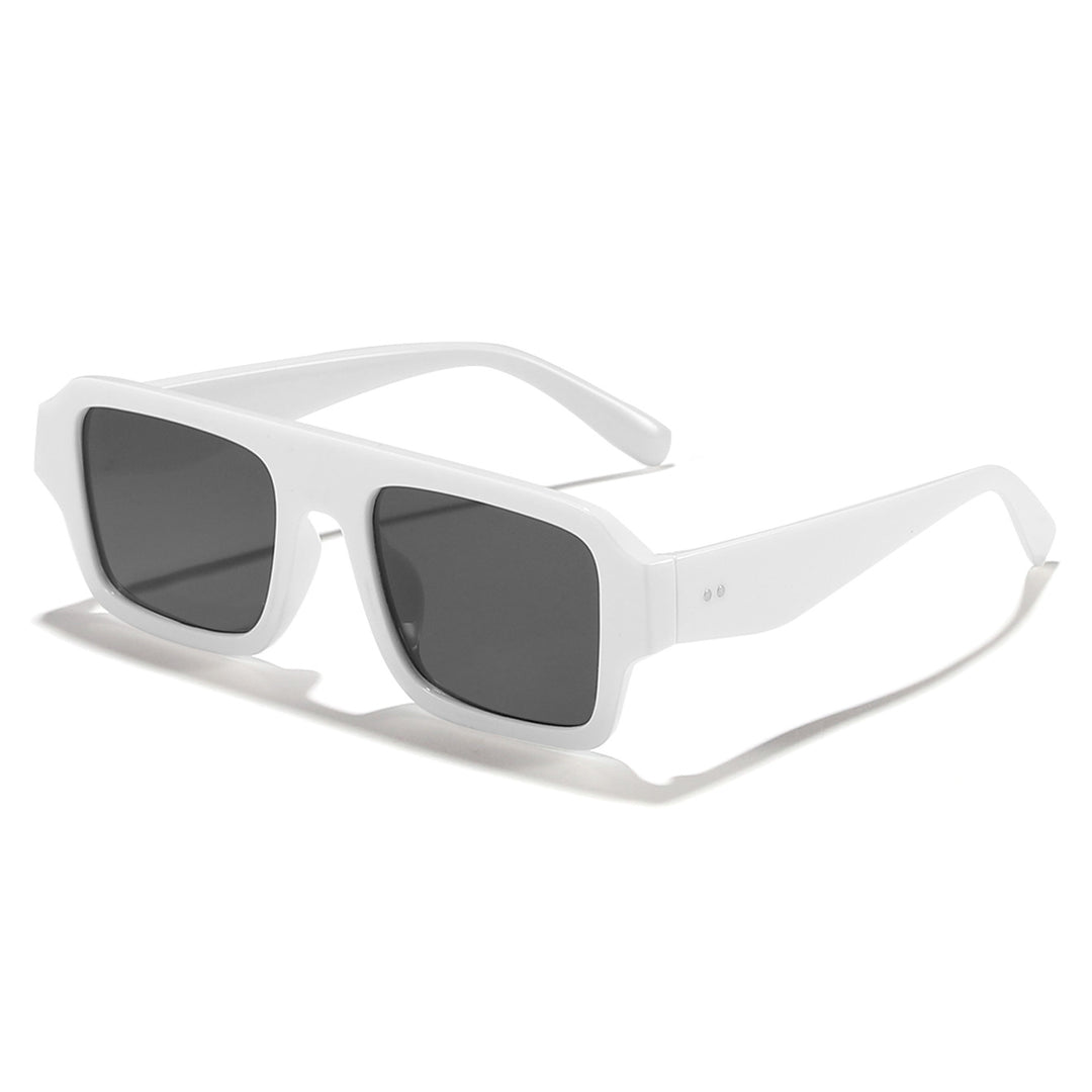 Women's modern square sunglasses with sturdy plastic frame Bowlift