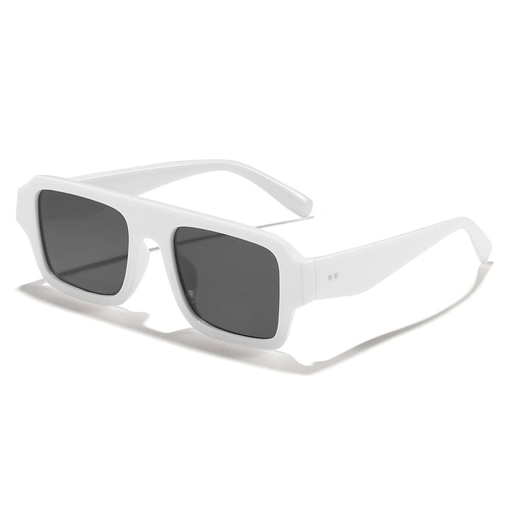 Women's modern square sunglasses with sturdy plastic frame Bowlift