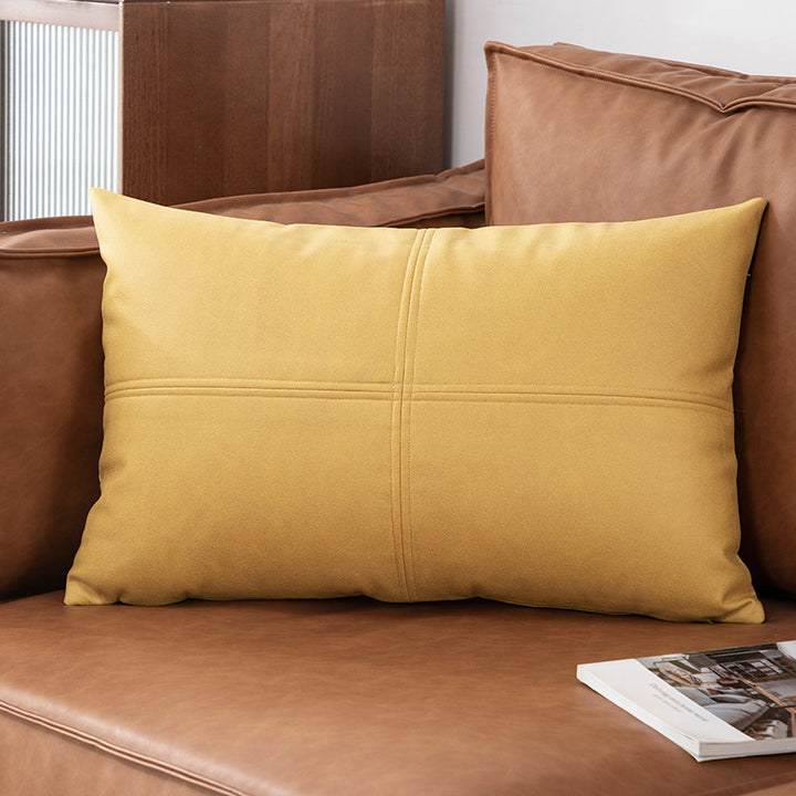 Luxury Faux Leather Cushion
