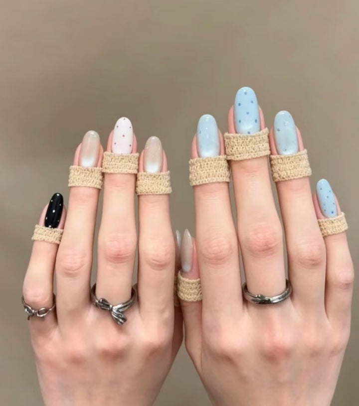 Artistic Press-On Nail Wraps Bowlift
