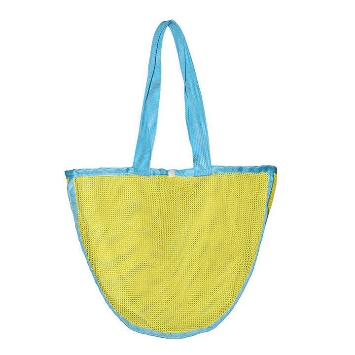 Versatile Beach Bag In Airy Mesh Design Bowlift