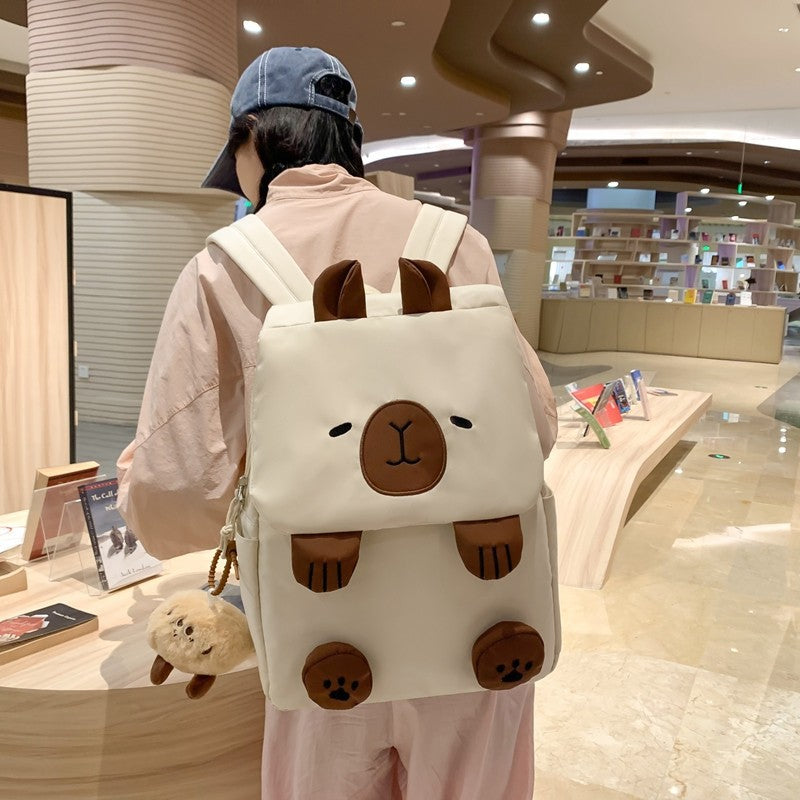 Backpack with Cute Animal Motif Bowlift