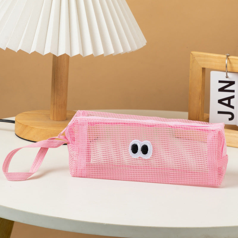Transparent Mesh Pencil Case Bowlift