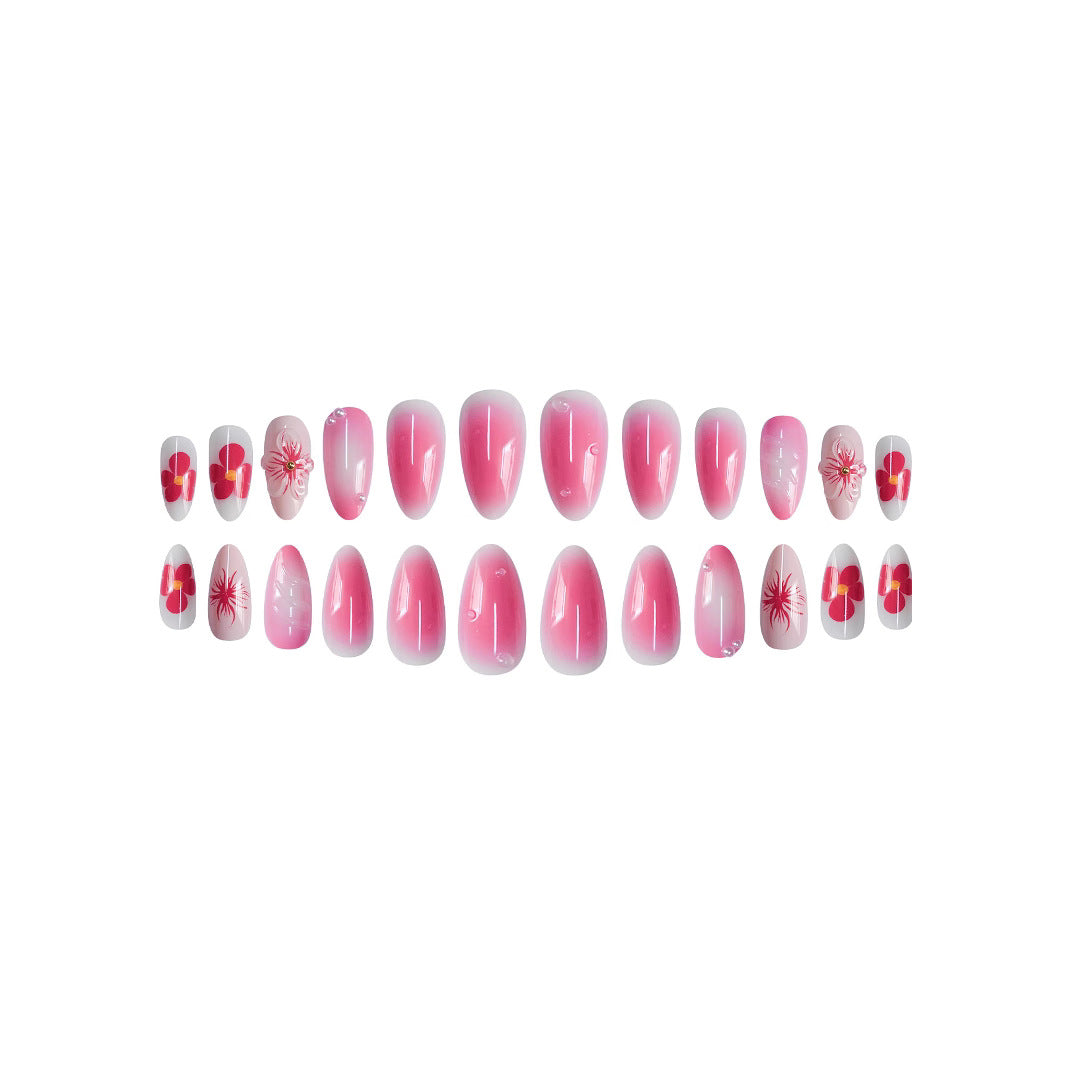 Floral Design Nail Art Kit Bowlift