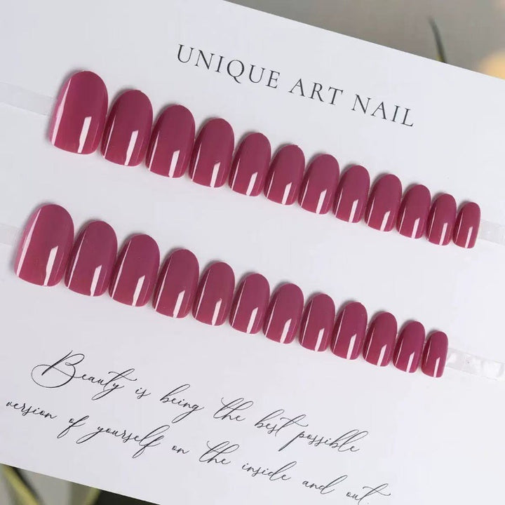 High-gloss artificial nails Bowlift
