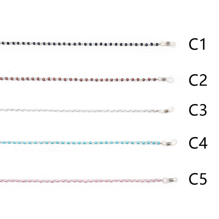 Beaded Eyewear Chain Bowlift